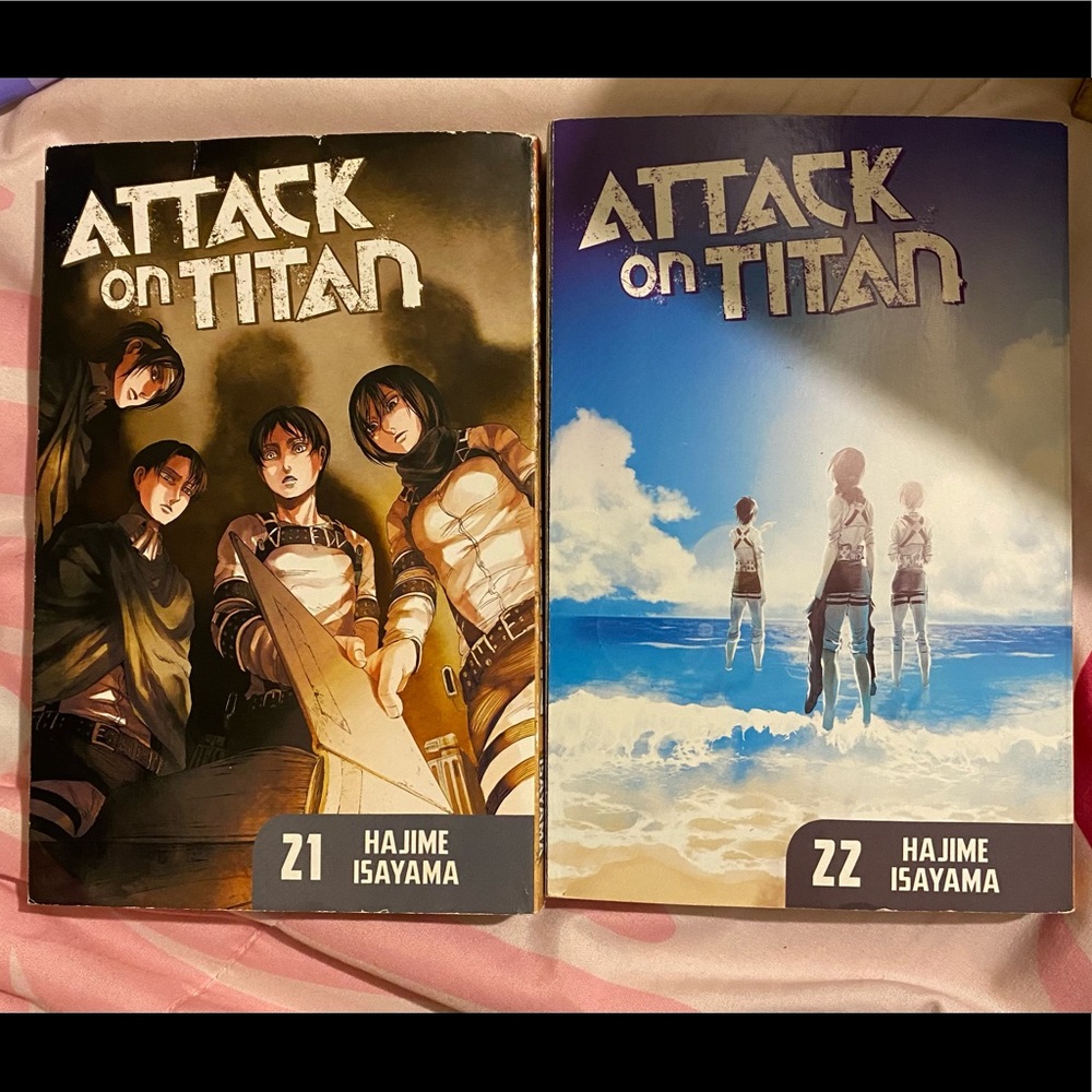 Attack on titan manga books